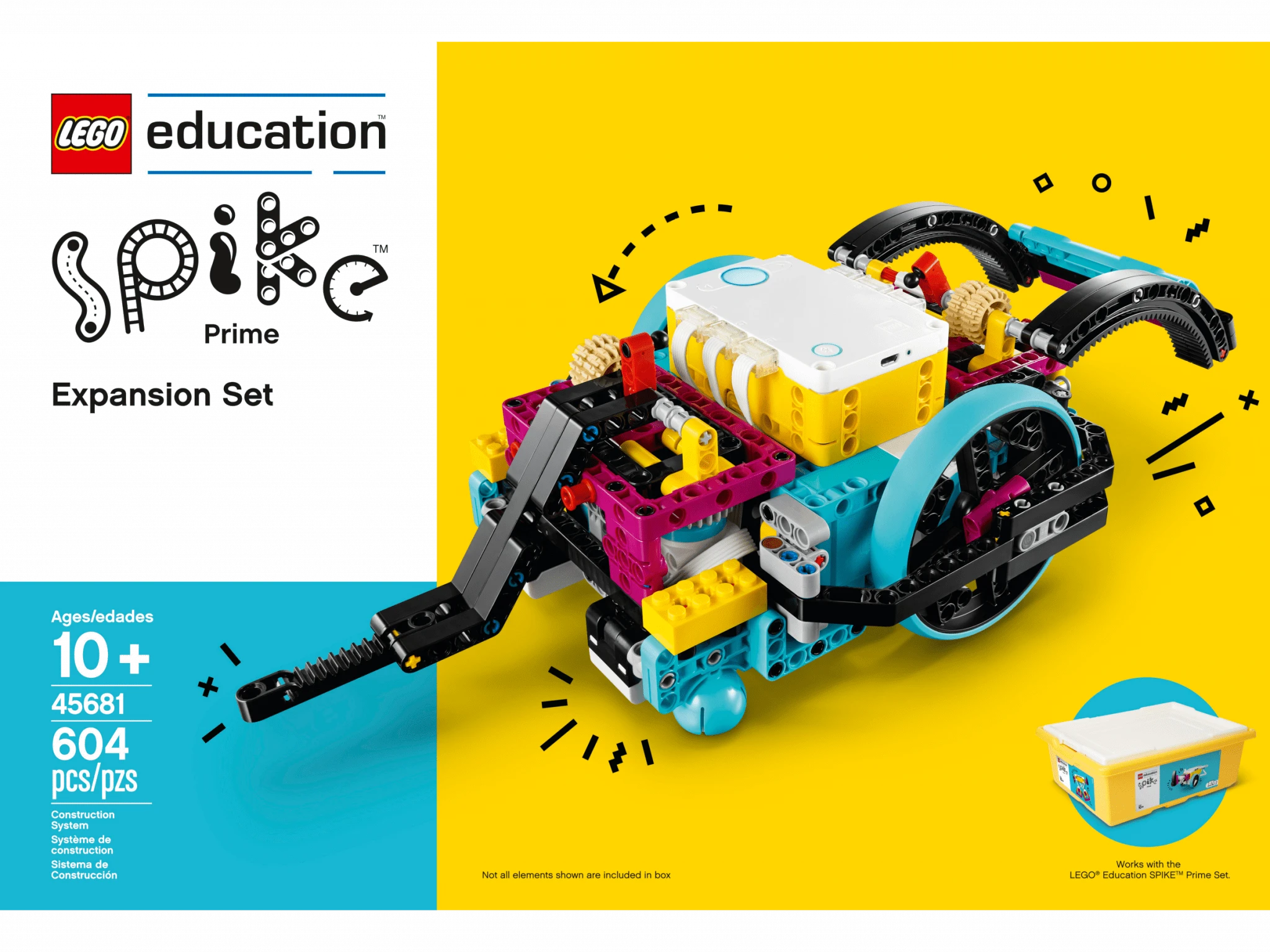 LEGO® Education SPIKE™ Prime papildomas rinkinys (45681)