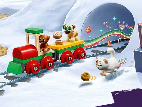 LEGO Friends traukinukas su gyvūnėliais