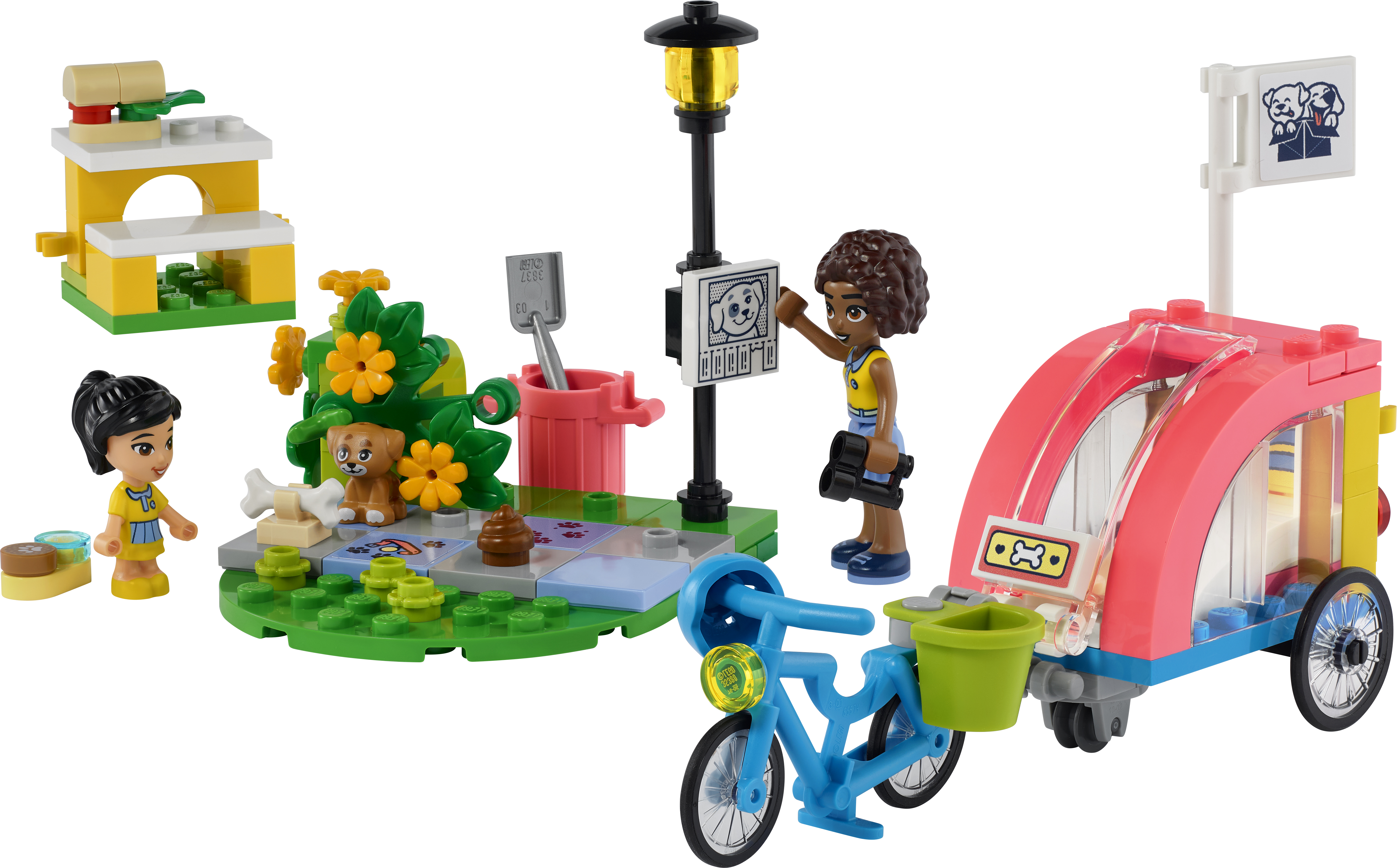 LEGO® Friends Šunų gelbėjimo dviratis (41738)