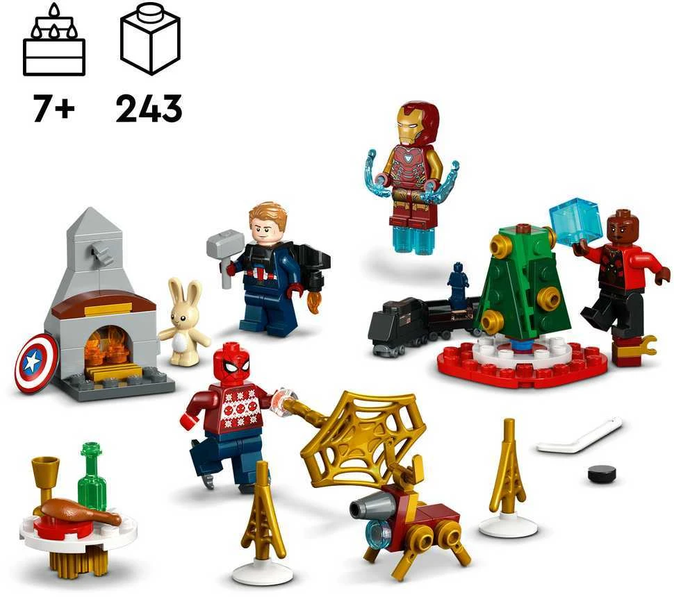 LEGO® Super Heroes Keršytojų advento kalendorius (76267)