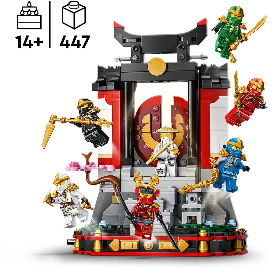 LEGO Ninjago Ozdoba su postaciami ninja — 15-lecie 71866