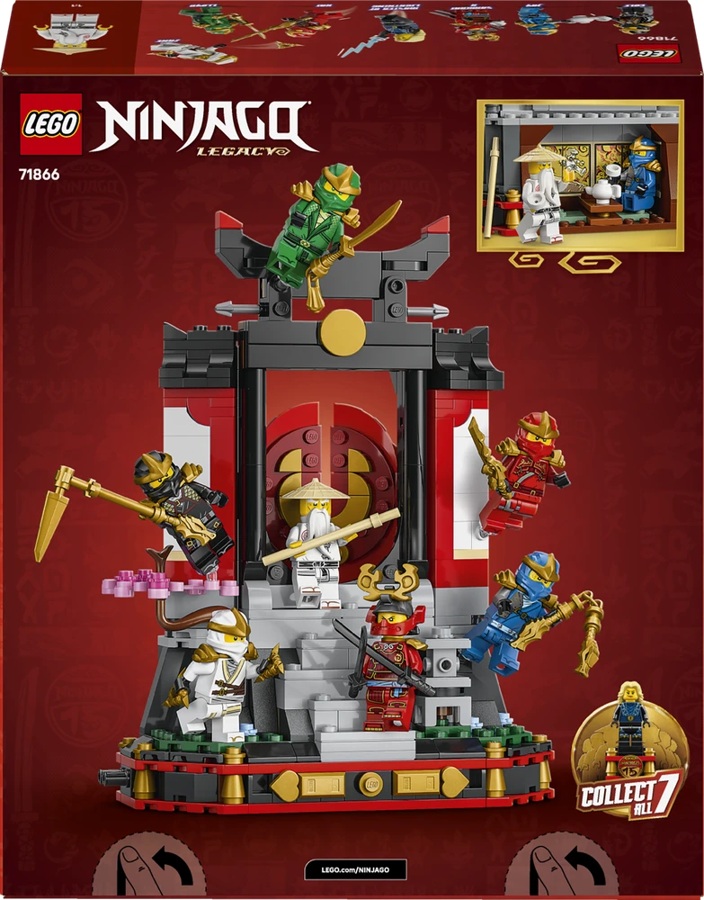 LEGO Ninjago Ozdoba su postaciami ninja — 15-lecie 71866