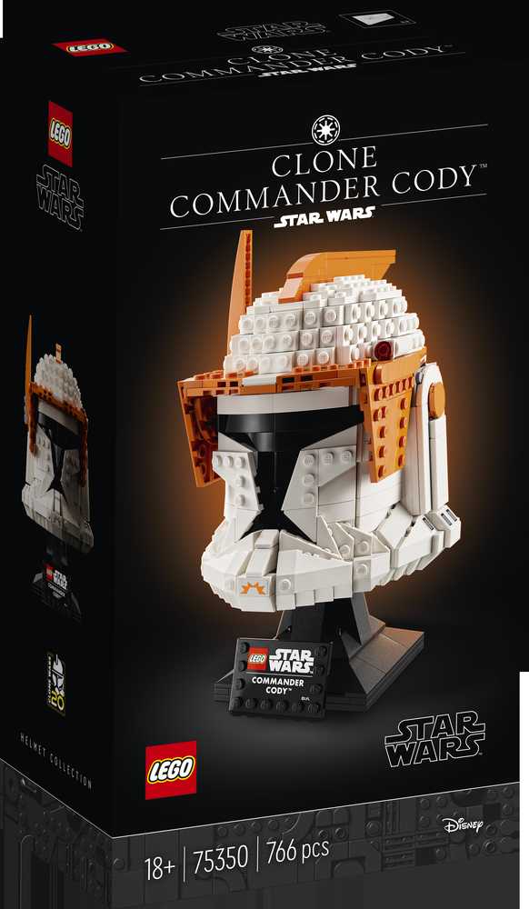LEGO® Star Wars™ Klonų vado Kodžio™ šalmas 75350 konstravimo rinkinys (776 dalys) 75350