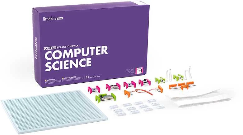 littleBits kodo rinkinio išplėtimo paketas: kompiuterių mokslas
