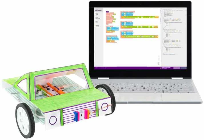 littleBits kodo rinkinio išplėtimo paketas: technologija