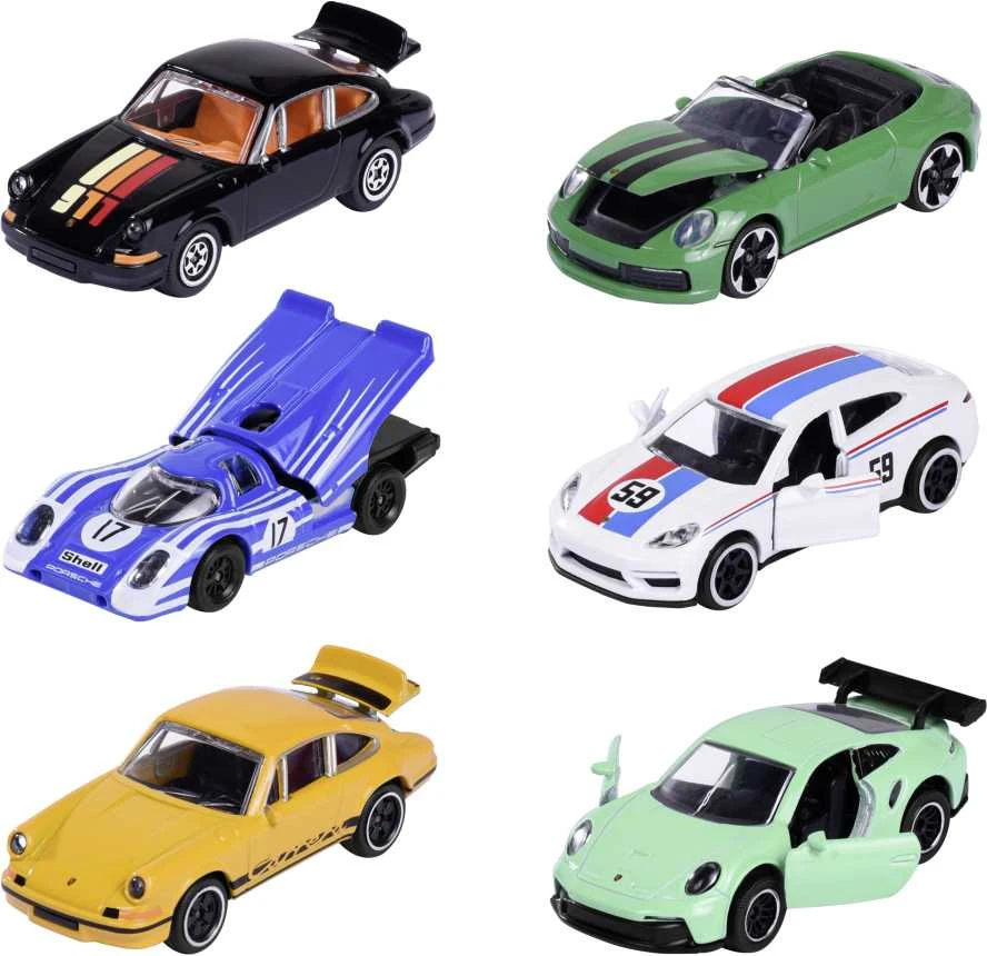 Žaislinių mašinėlių rinkinys Majorette Porsche Premium Cars