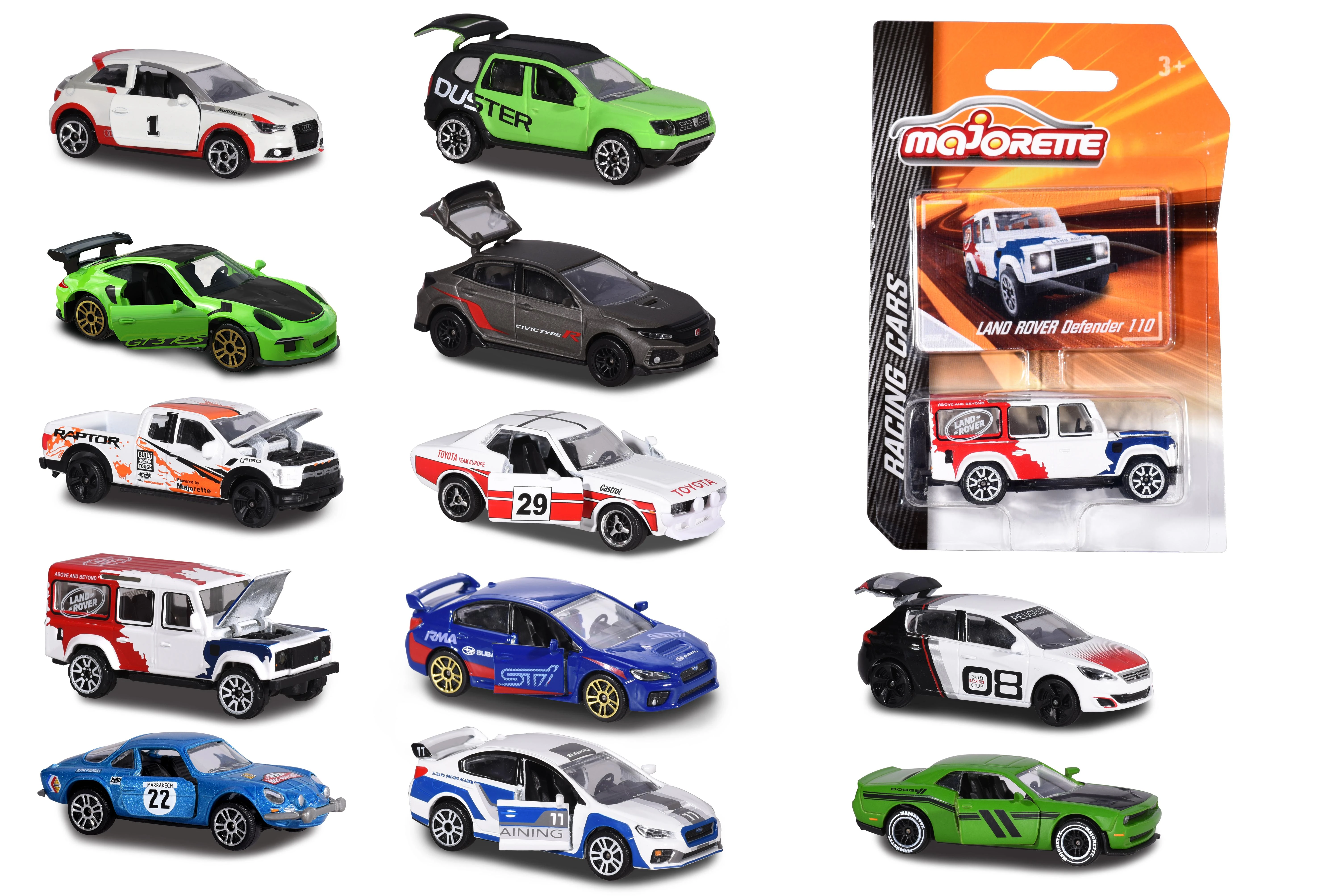 Majorette lenktyniniai automobiliai