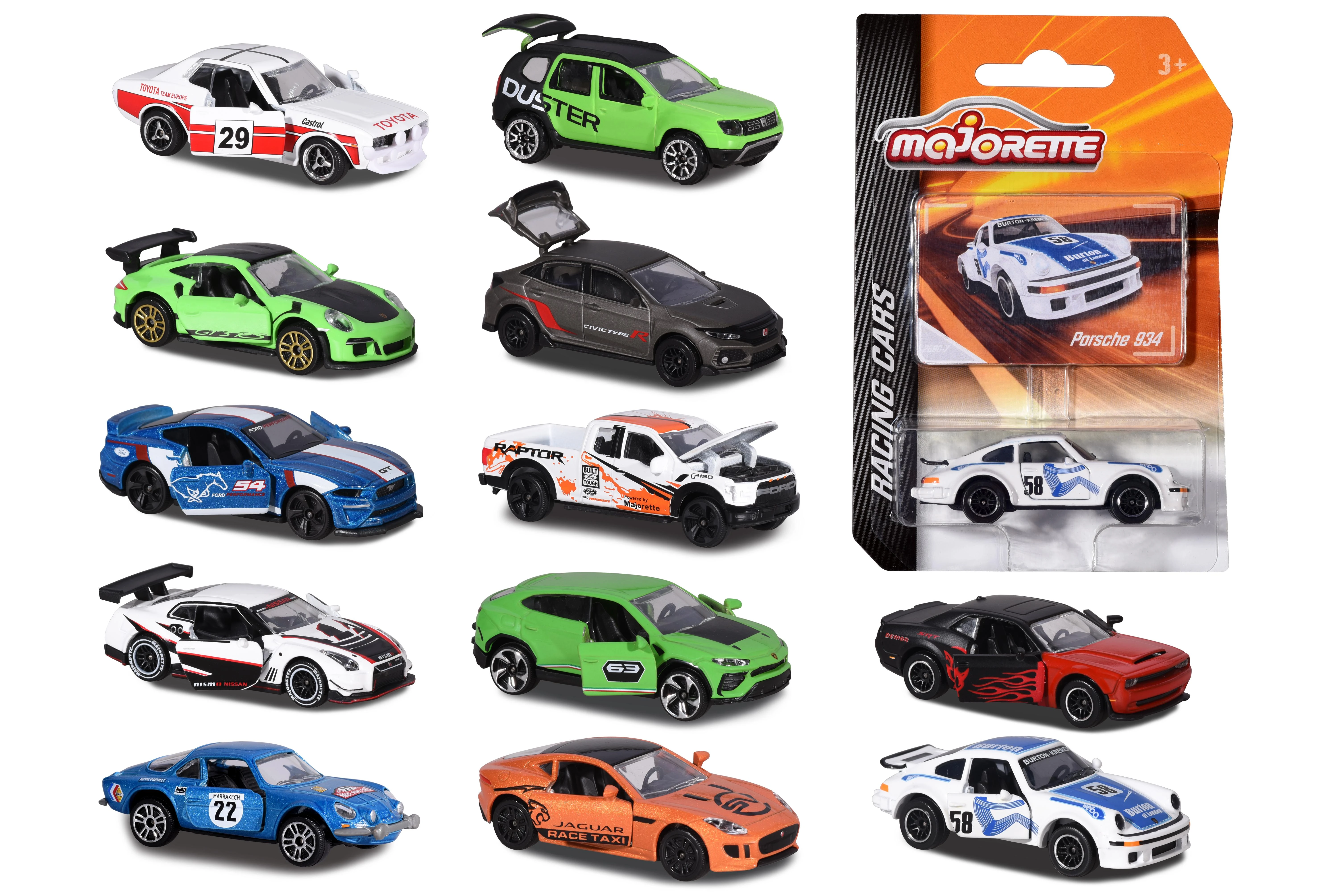 Majorette lenktyniniai automobiliai