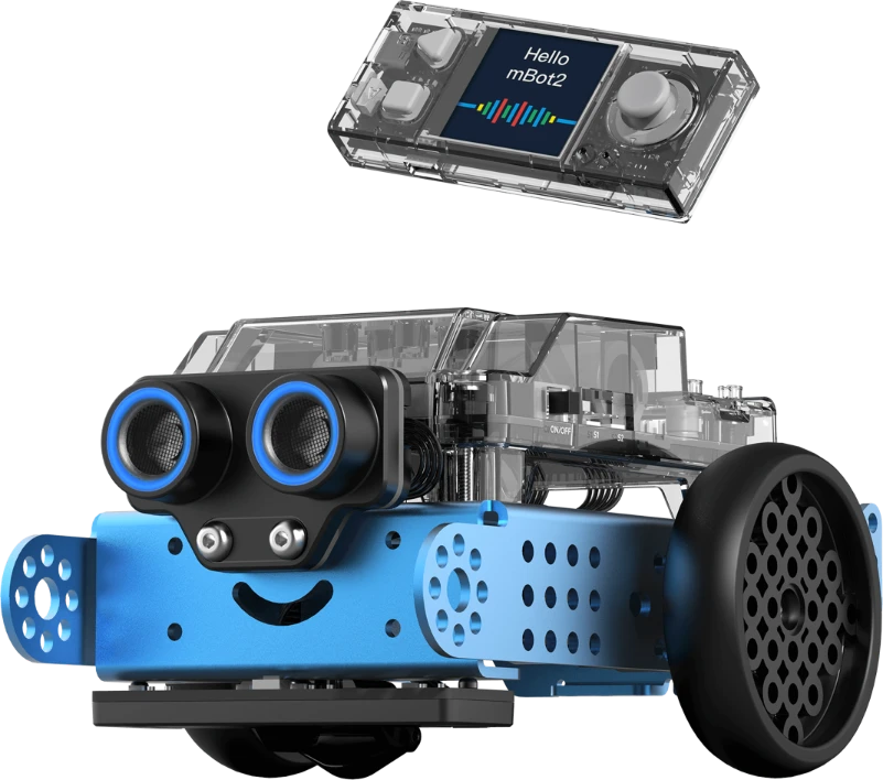 Xtool Konstruktorius edukacinis robotas mBot2 mėlynas Makeblock
