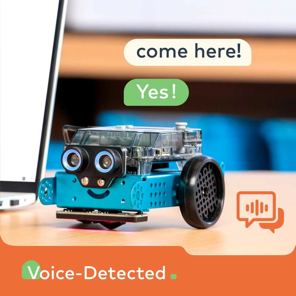 Xtool Konstruktorius edukacinis robotas mBot2 mėlynas Makeblock