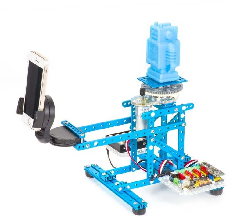 Robotas MakeBlock Ultimate 2.0, Bluetooth, mėlynas / 90040