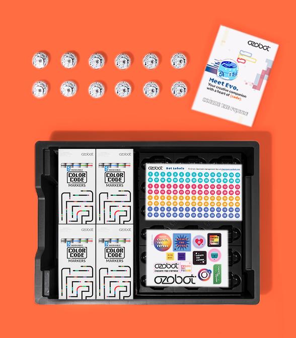 Ozobot Evo Classroom Kit 12 Bots