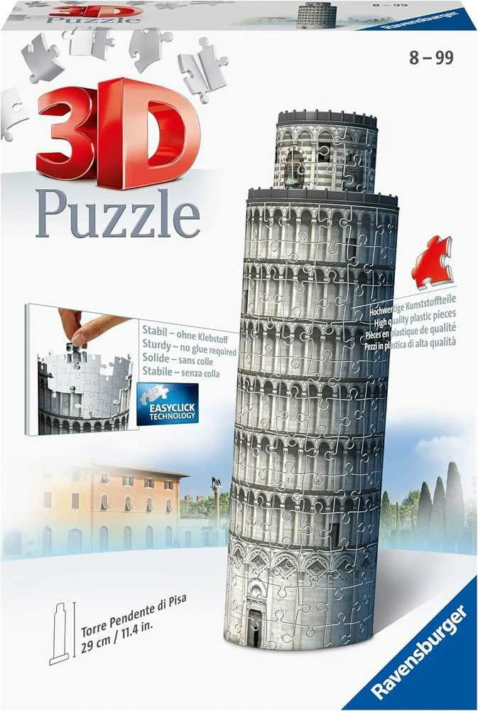 Ravensburger "3D" Dėlionė 216 vnt. - Pizos bokštas