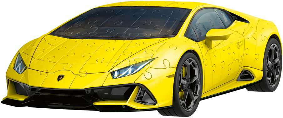 Ravensburger 3D Dėlionė 156 vnt. - Geltonas Lamborghini