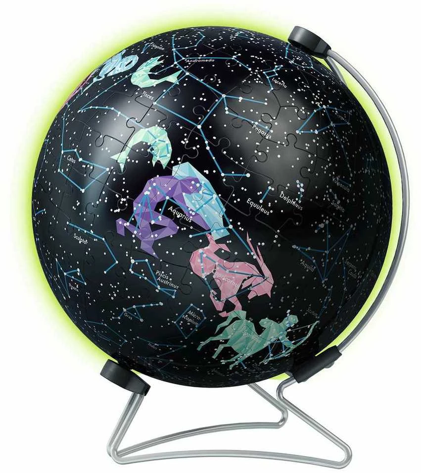 Ravensburger 3D Dėlionė 180 vnt. - Švytintis tamsoje kamuolys, Astrologija