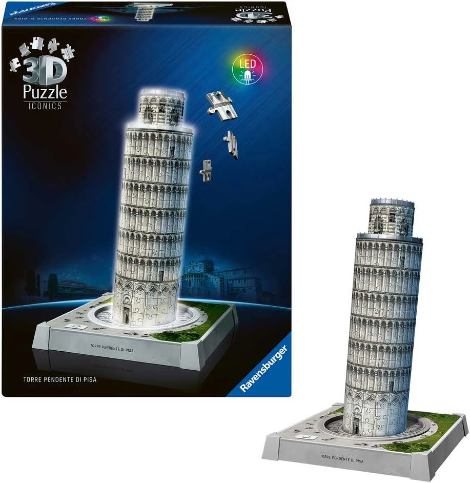 Ravensburger Puzzle Pizos bokšto 3D dėlionė