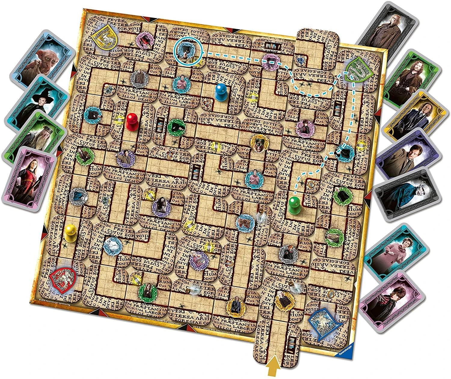 RAVENSBURGER žaidimas Harry Potter Labyrinth, 26082