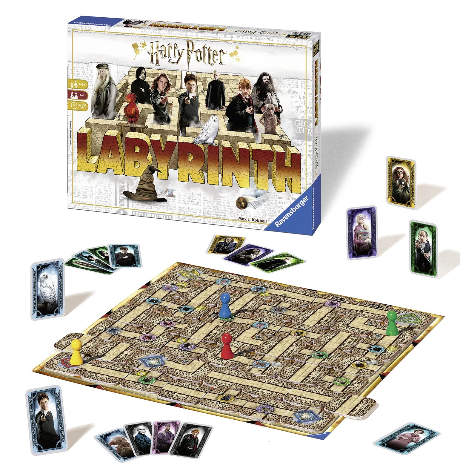 RAVENSBURGER žaidimas Harry Potter Labyrinth, 26082
