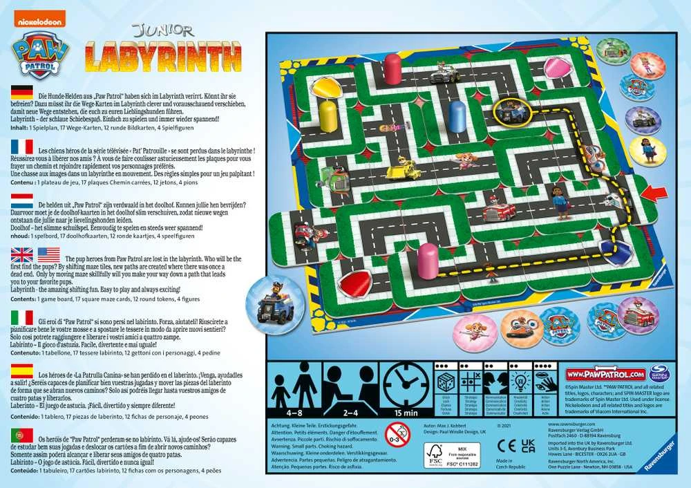 Ravensburger Paw Patrol Junior Labyrinth