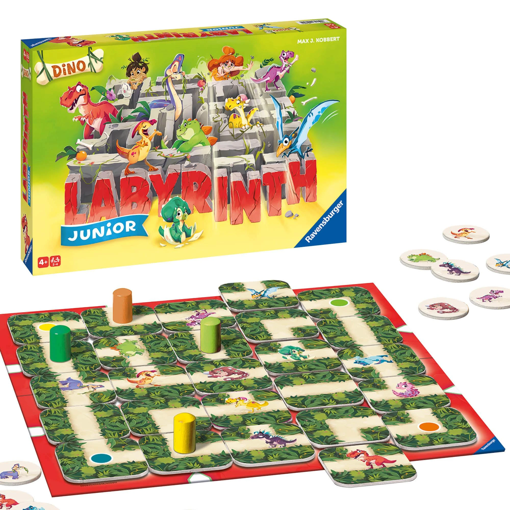 Ravensburger stalo žaidimas Junior Labyrinth su dinosais