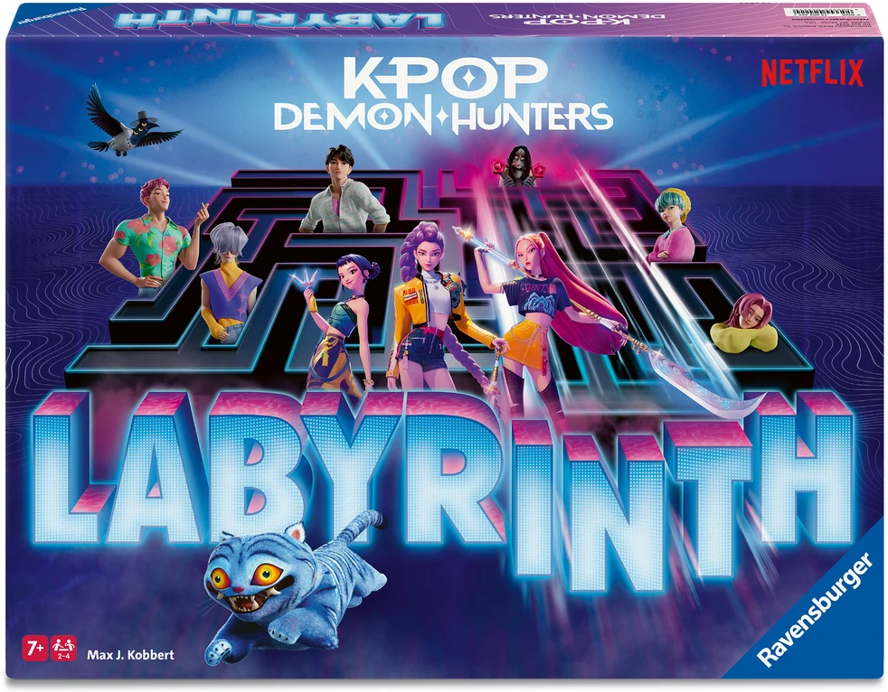 Ravensburger K-Pop demonų medžiotojų labirinto stalo žaidimas