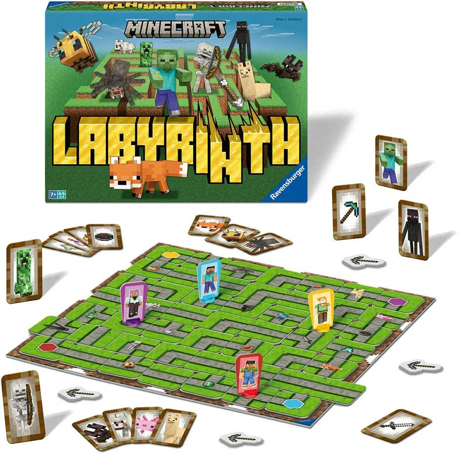 Ravensburger labirintas Minecraft