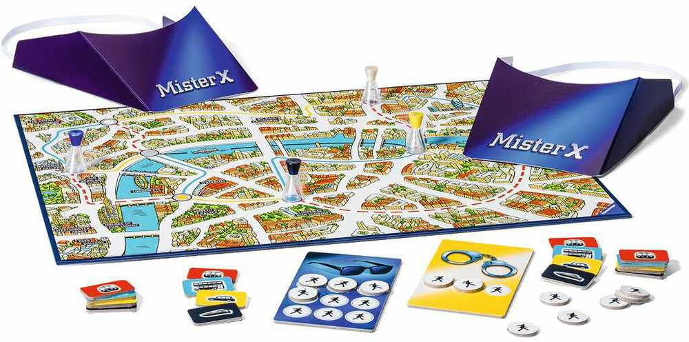 Ravensburger stalo žaidimas „Scotland Yard Junior“, 2–4 žaid., nuo 6 m.