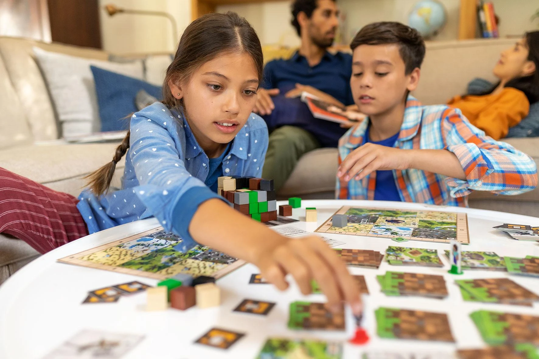 RAVENSBURGER stalo žaidimas Minecraft Builders & Biomes (LT, LV, EE), 27088