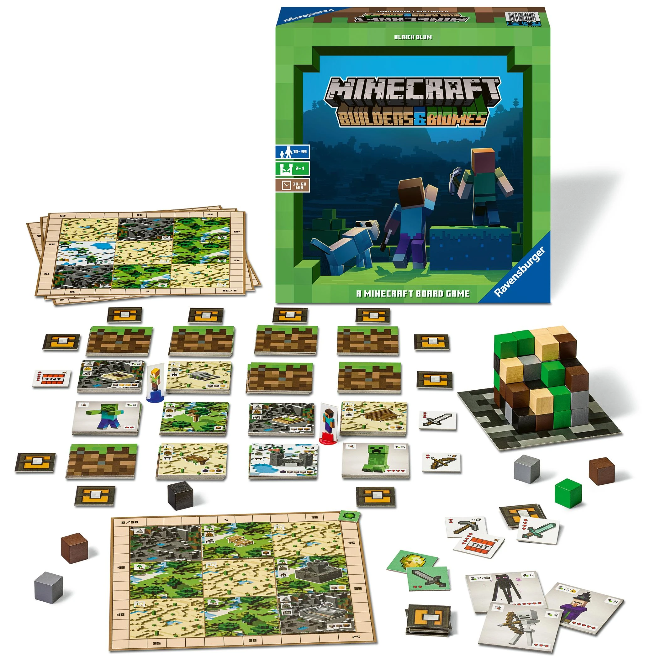 RAVENSBURGER stalo žaidimas Minecraft Builders & Biomes (LT, LV, EE), 27088