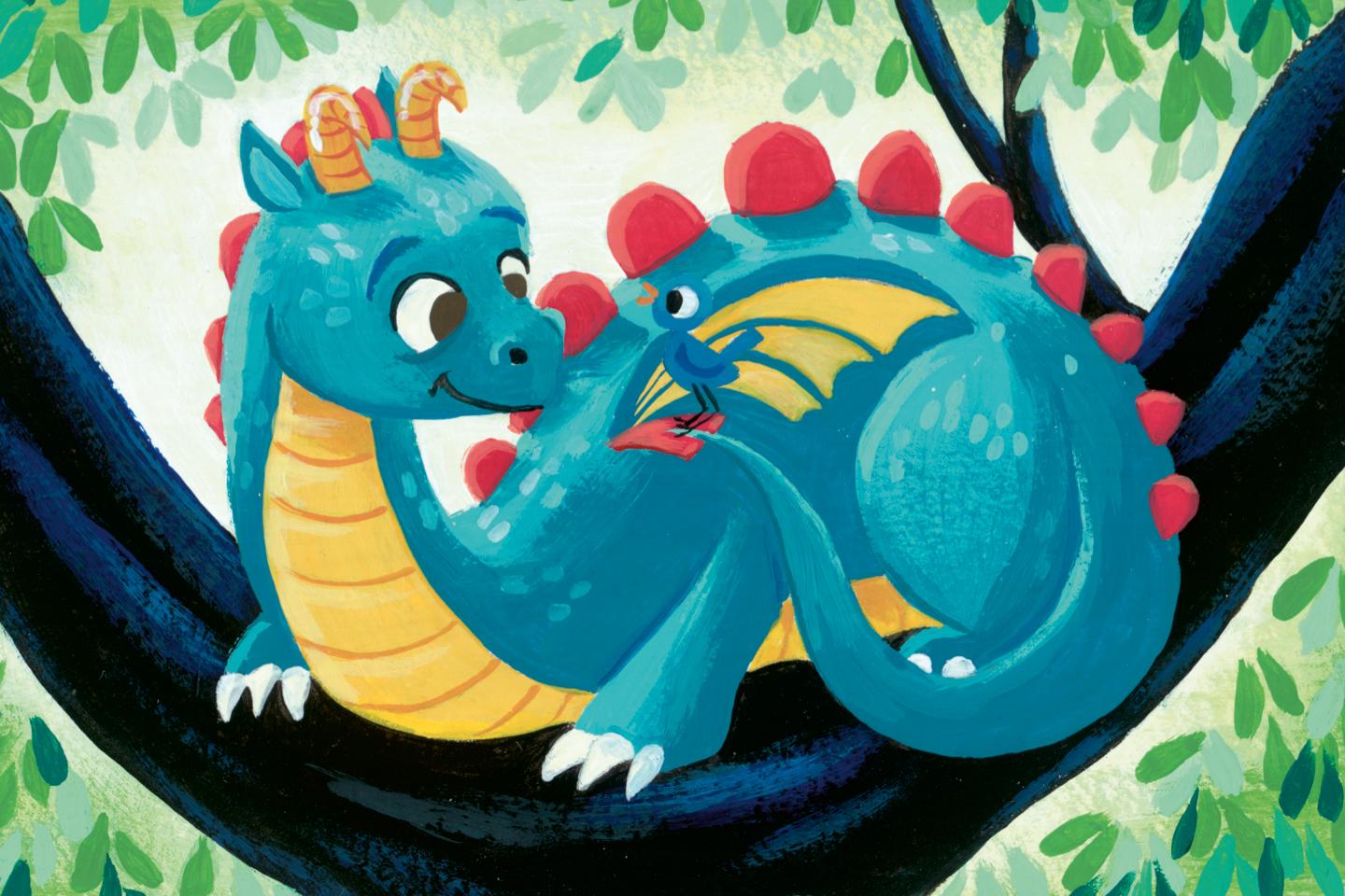 Ravensburger kubelių dėlionė „Fantazijos draugai“, 6 kubeliai