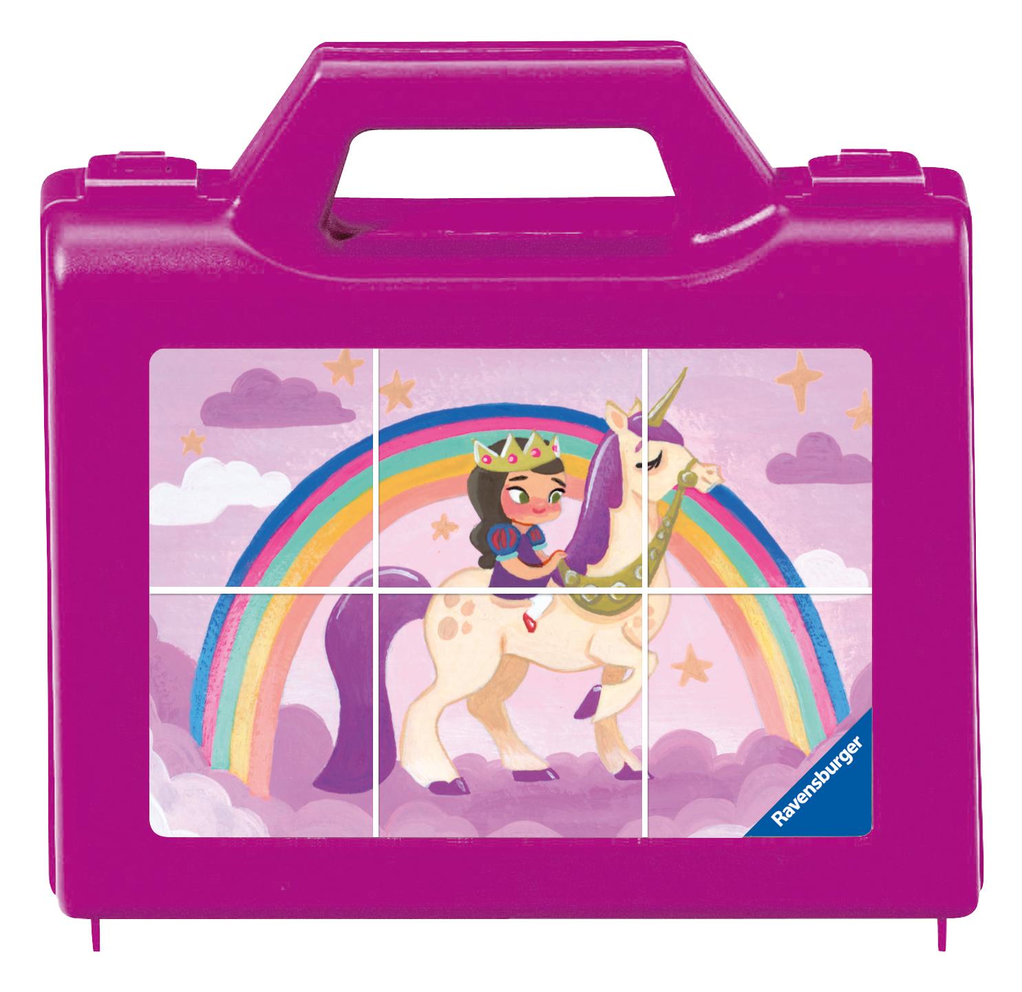 Ravensburger kubelių dėlionė „Fantazijos draugai“, 6 kubeliai
