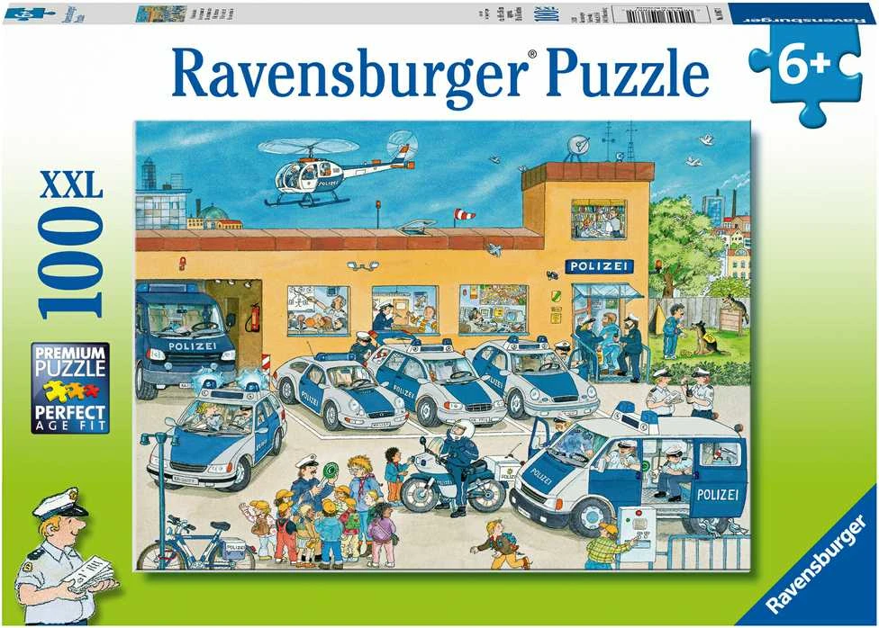 Ravensburger Dėlionė 100 vnt. - Policijos nuovada