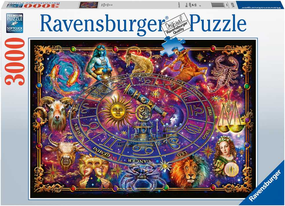 Ravensburger Dėlionė 3000 vnt. - Zodiako ženklai