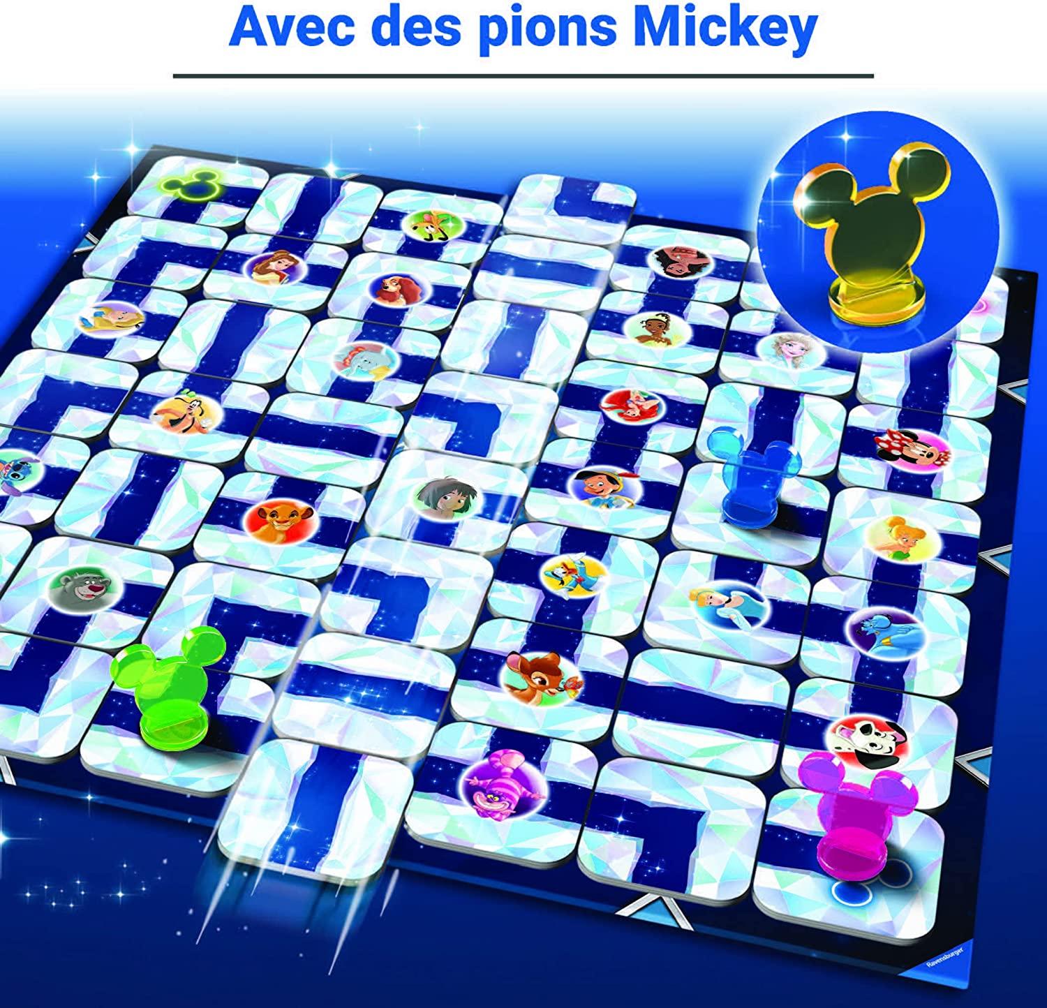 Ravensburger stalo žaidimas „Disney 100 Labyrinth“, 2–4 žaid., nuo 7 m.