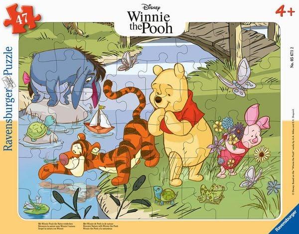 Ravensburger Dėlionė 47 vnt. - Mikė pūkuotukas aprašymas - Prekės nuotrauka