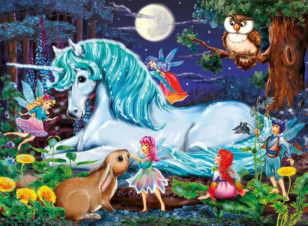 Ravensburger Dėlionė 100 vnt. - Užburtas miškas