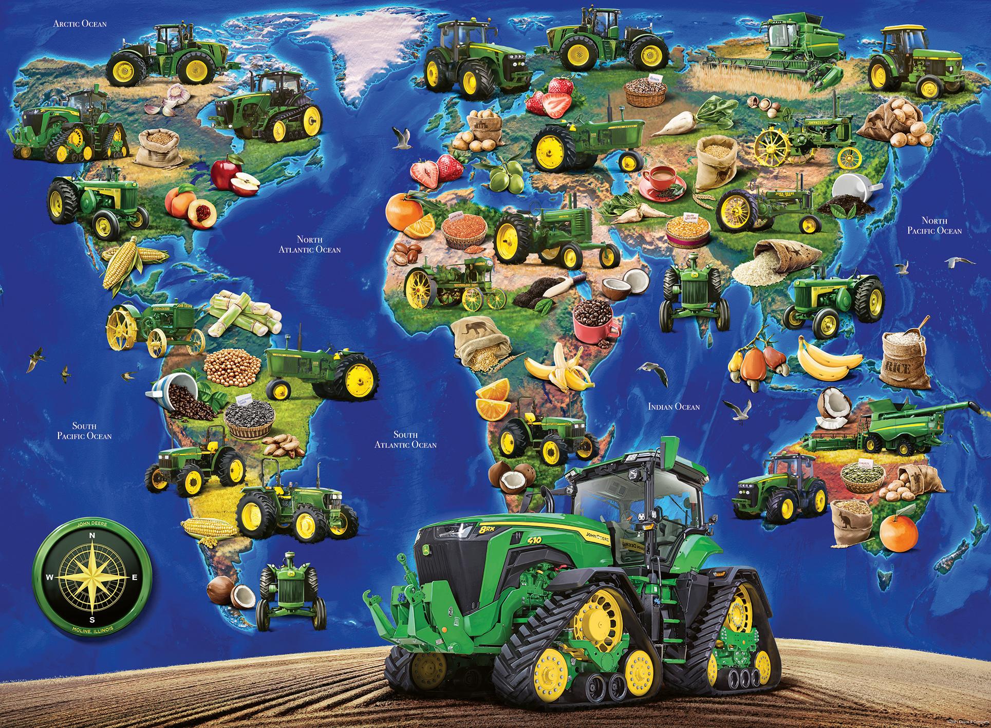 Ravensburger Dėlionė 300 vnt. - John Deere