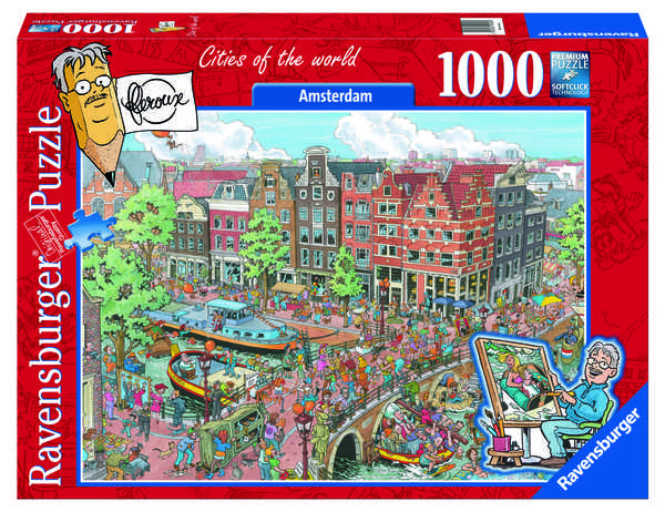 Ravensburger Dėlionė 1000 vnt. - Amsterdamas