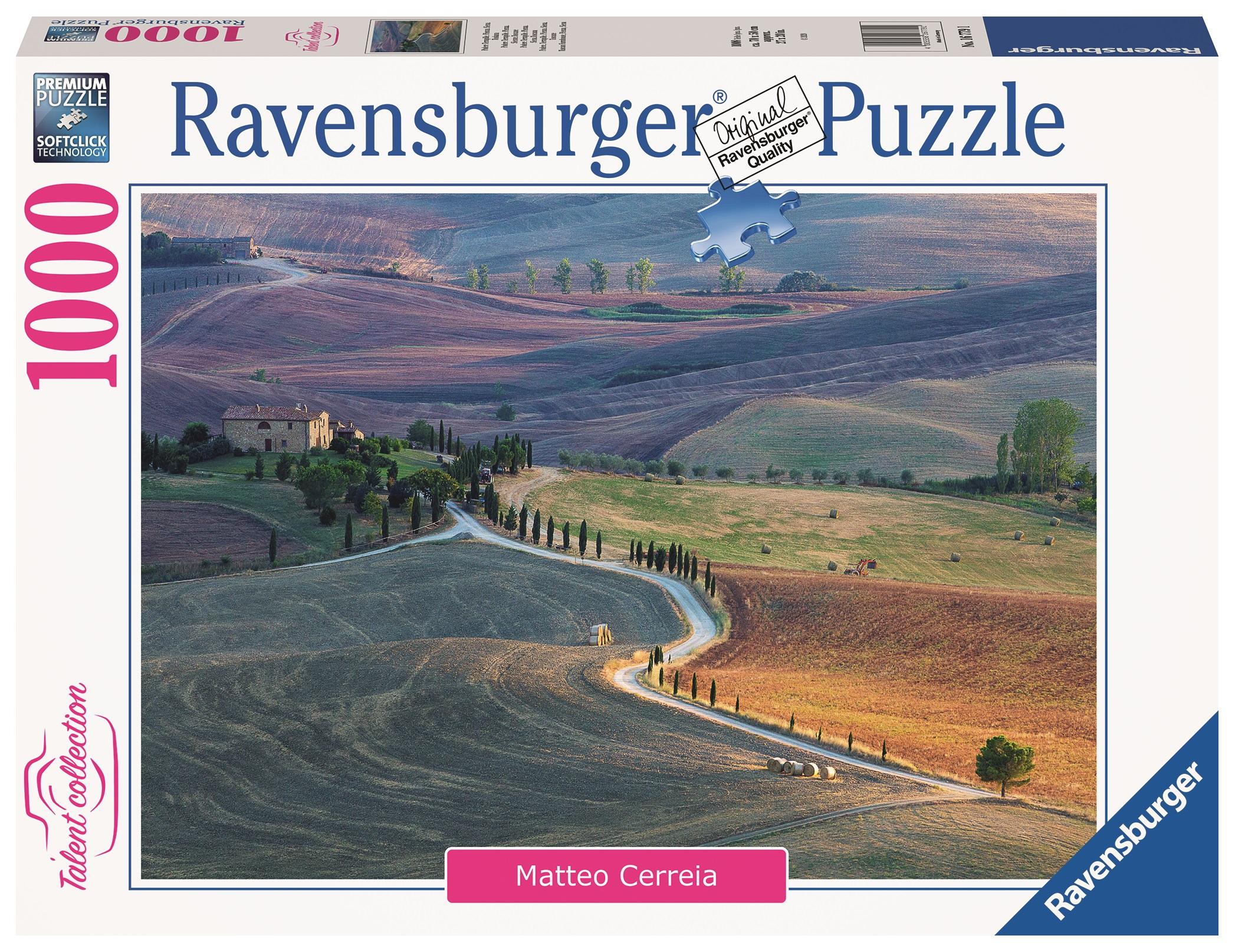 Ravensburger Dėlionė 1000 vnt. - Toskana aprašymas - Prekės nuotrauka