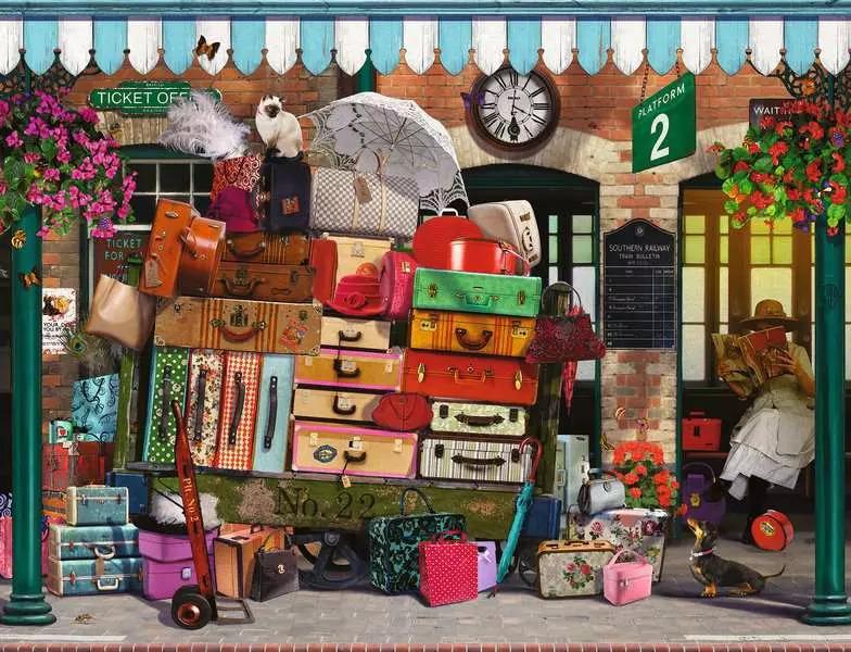 Ravensburger Dėlionė 2000 vnt. - Keliavimas aprašymas - Prekės nuotrauka