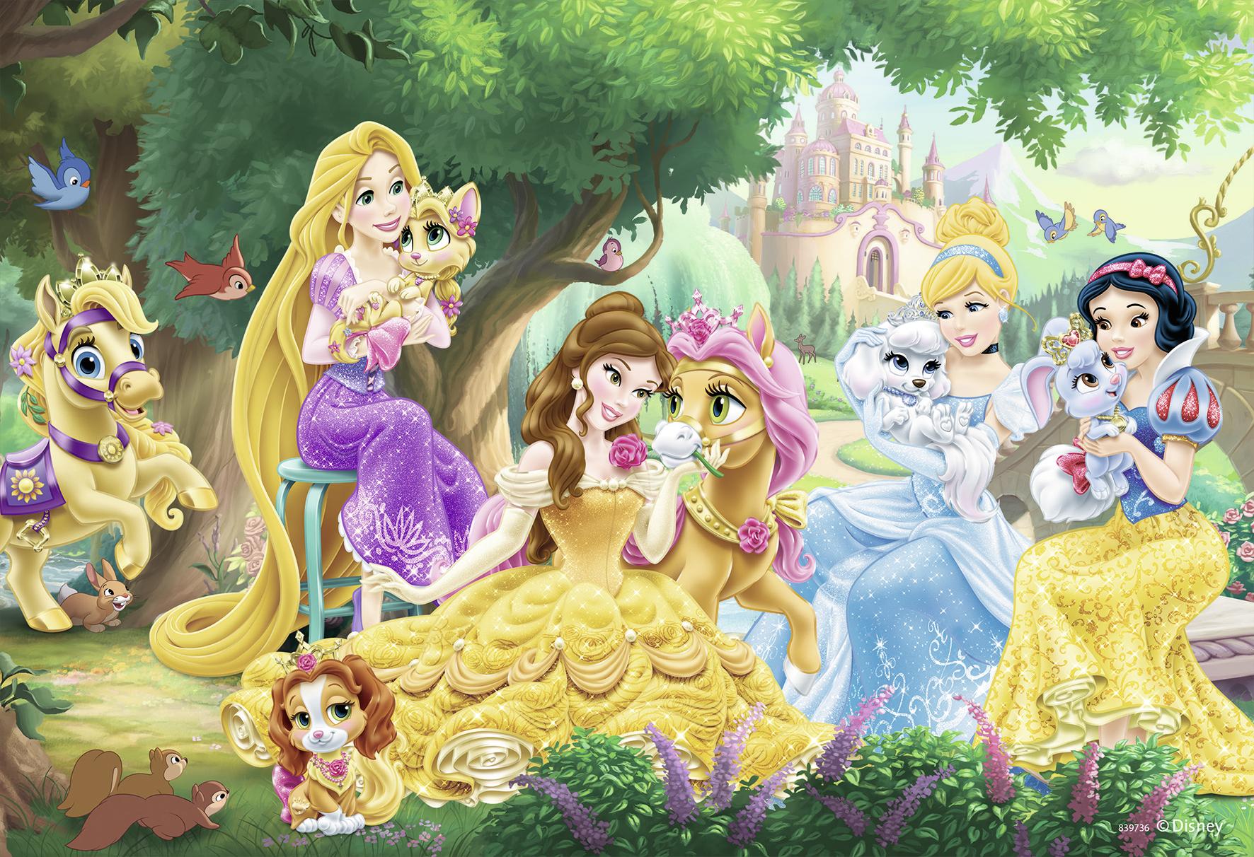 Ravensburger Dėlionė 2x24 vnt. - Princesių draugai