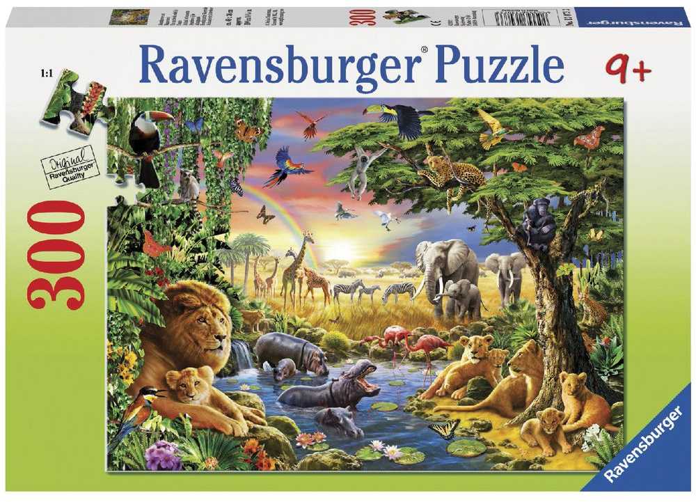Ravensburger Dėlionė 300 vnt. - Vakaras prie vandens telkinio