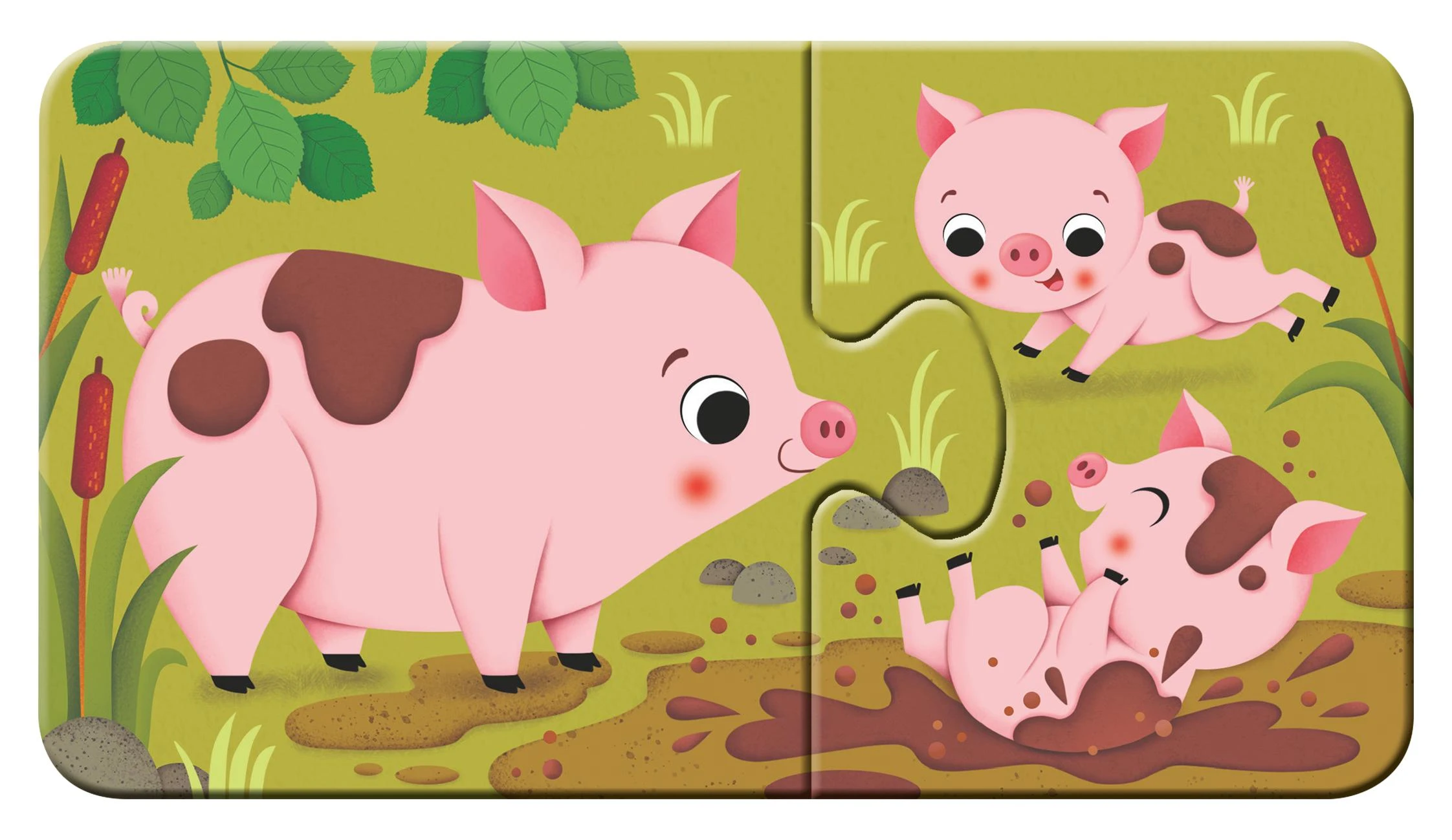 Ravensburger Dėlionė 9x2 vnt. - Mano pirmoji dėlionė