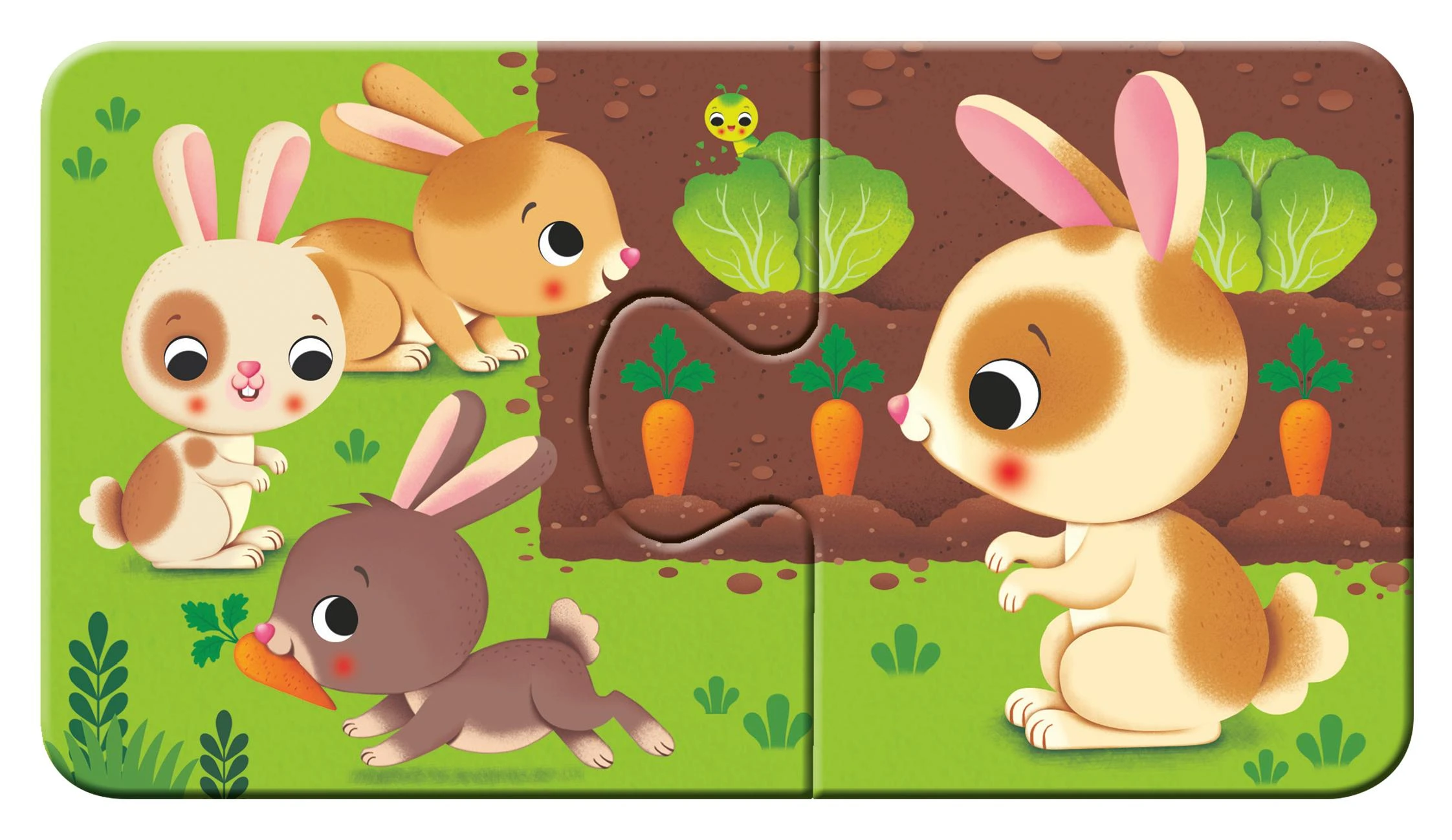 Ravensburger Dėlionė 9x2 vnt. - Mano pirmoji dėlionė