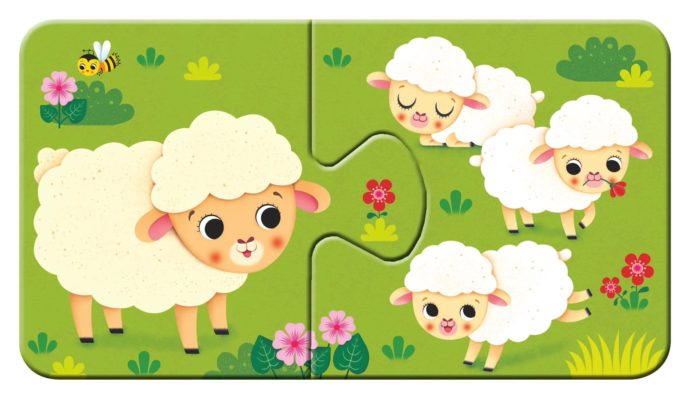 Ravensburger Dėlionė 9x2 vnt. - Mano pirmoji dėlionė