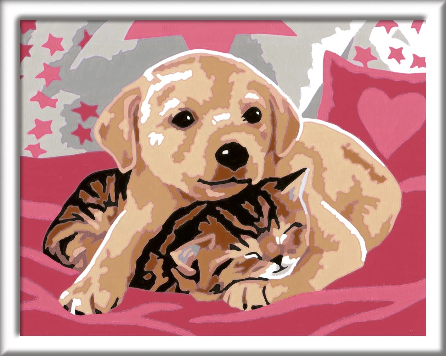 Ravensburger Paint by Numbers Blanket Friends
