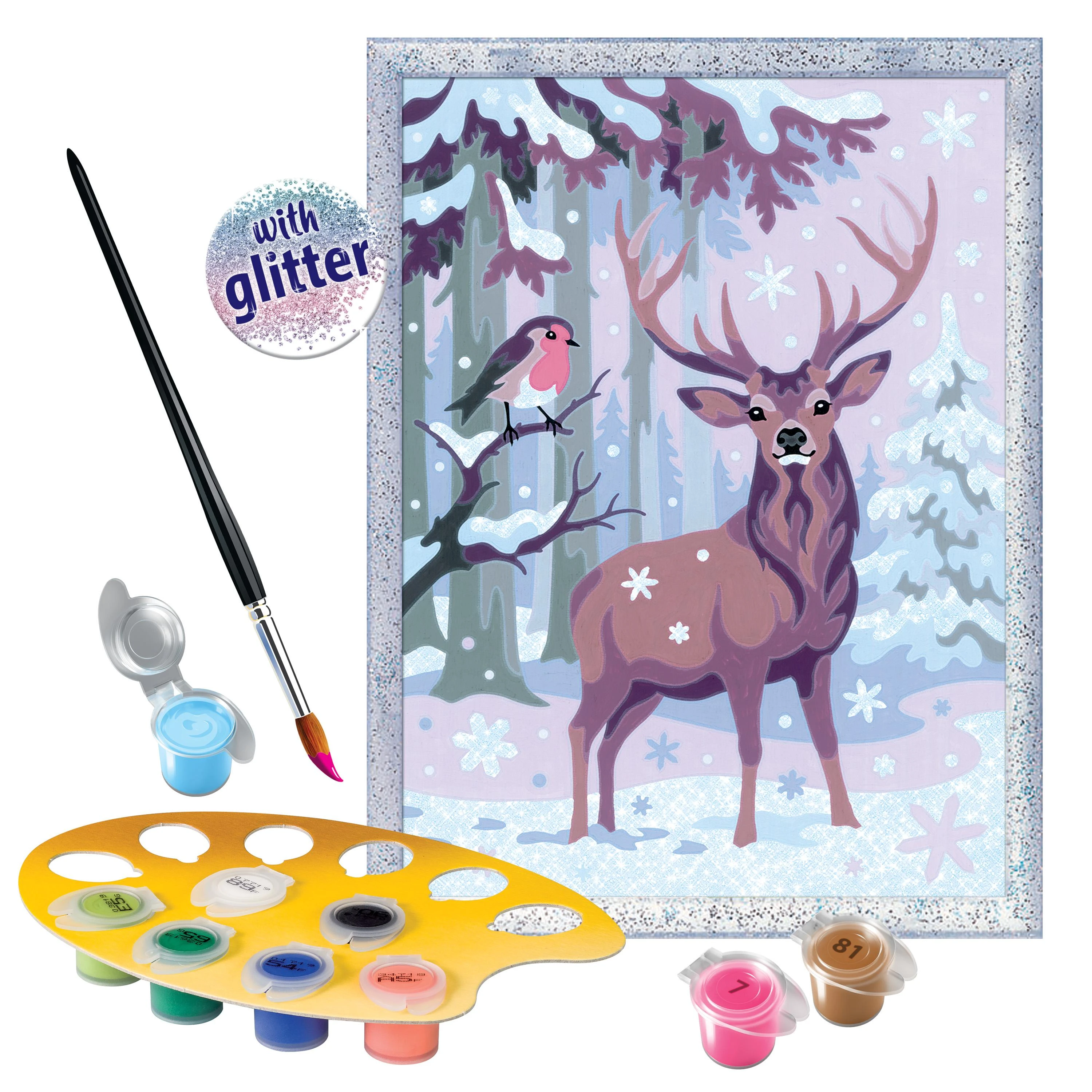 Ravensburger Rankdarbių rinkinys vaikams žieminiai draugai 9+