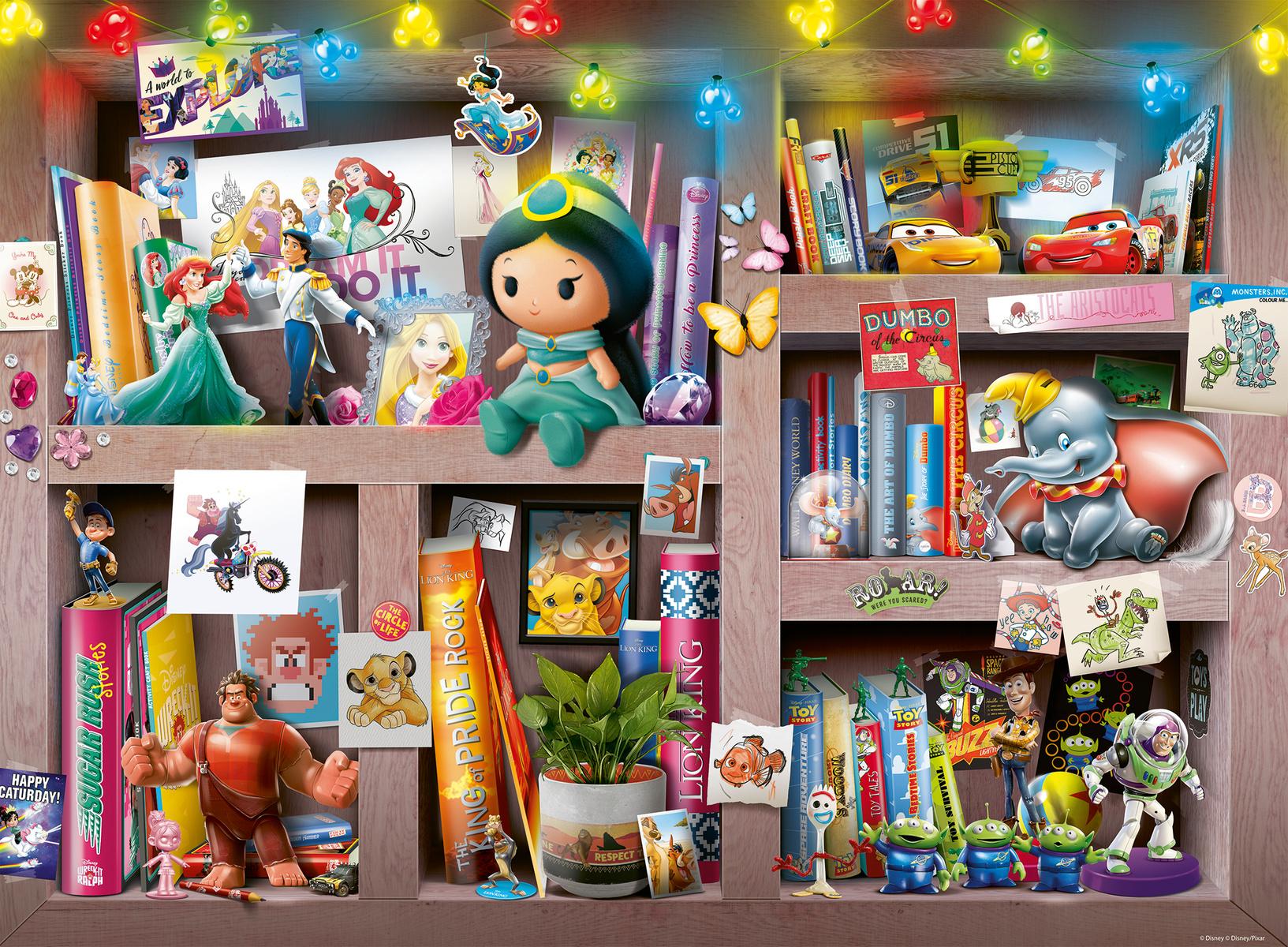 Ravensburger Dėlionė 100 vnt. - Disney herojai aprašymas - Prekės nuotrauka