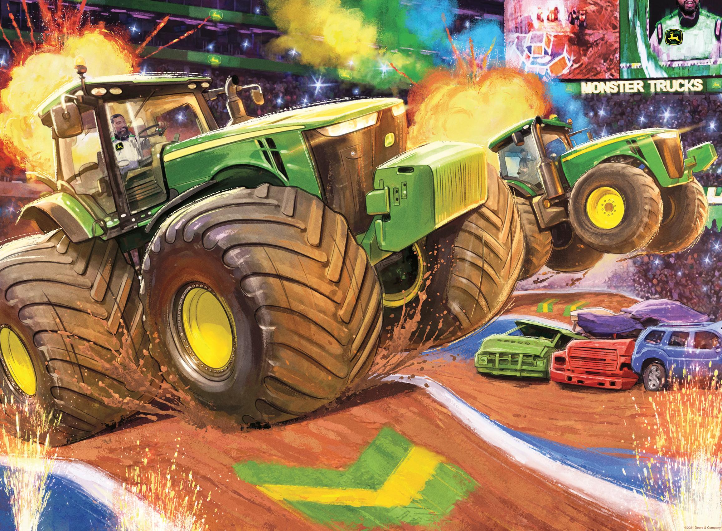Ravensburger Dėlionė 100 vnt. - John Deere
