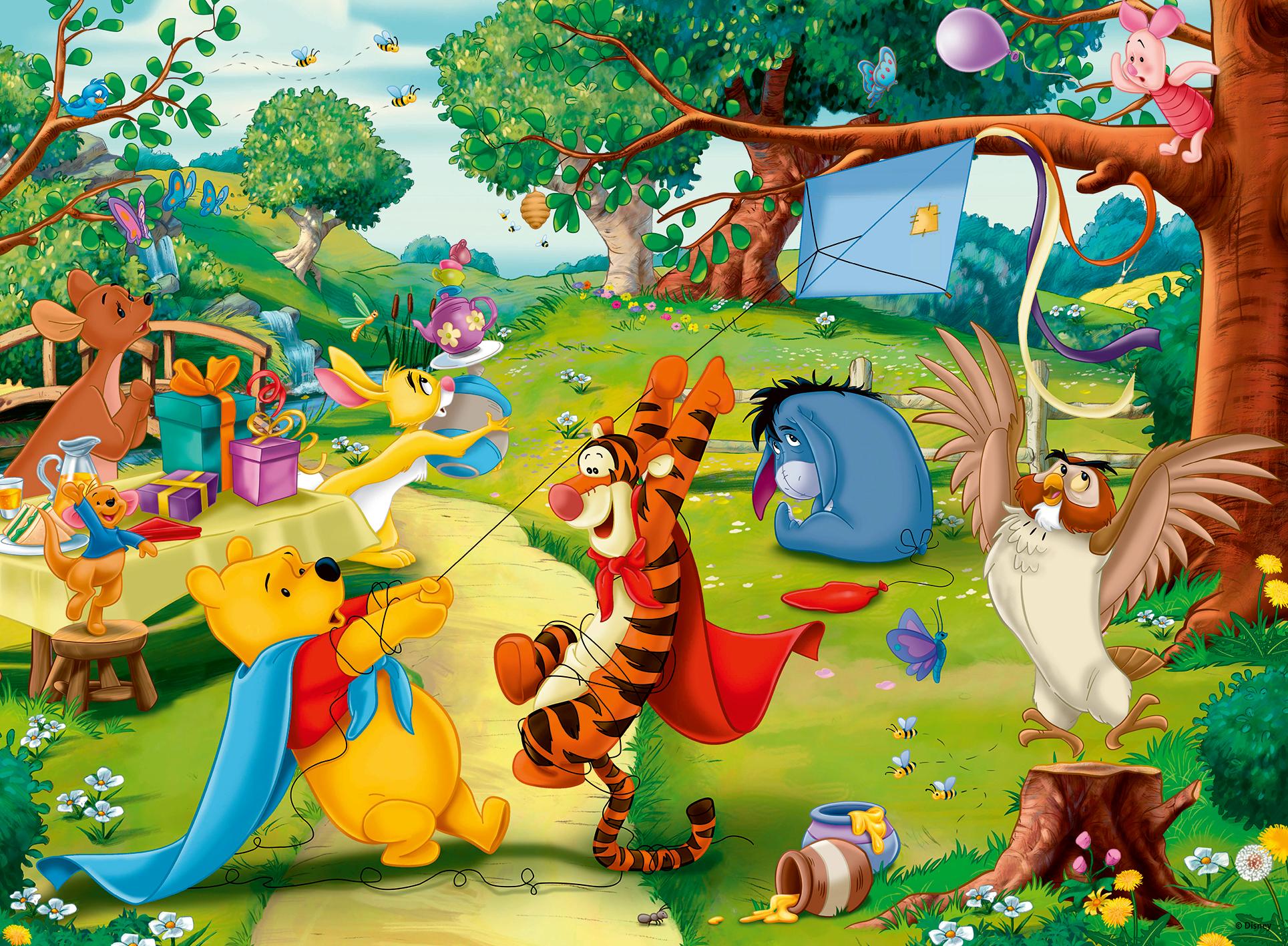 Ravensburger Dėlionė 100 vnt. - Mikė Pukuotukas aprašymas - Prekės nuotrauka
